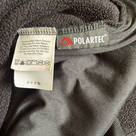 Eddie Bauer Sweater Vest / Black / Large / Polartec - Picture 7 of 8